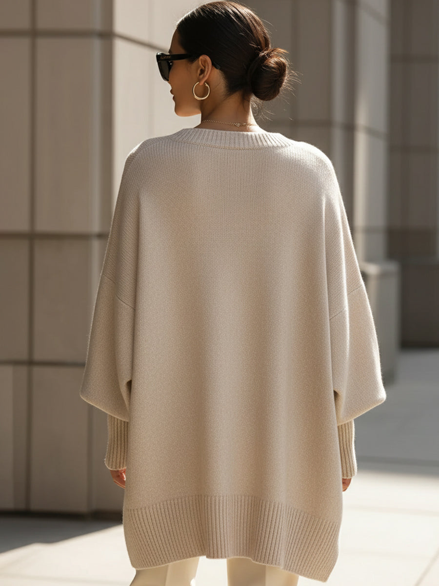 Amalia | Sophisticated Wool Blend Sweater