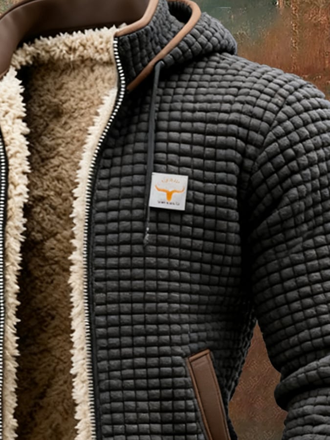 Carter | Quilted Winter Jacket With Sherpa Lining