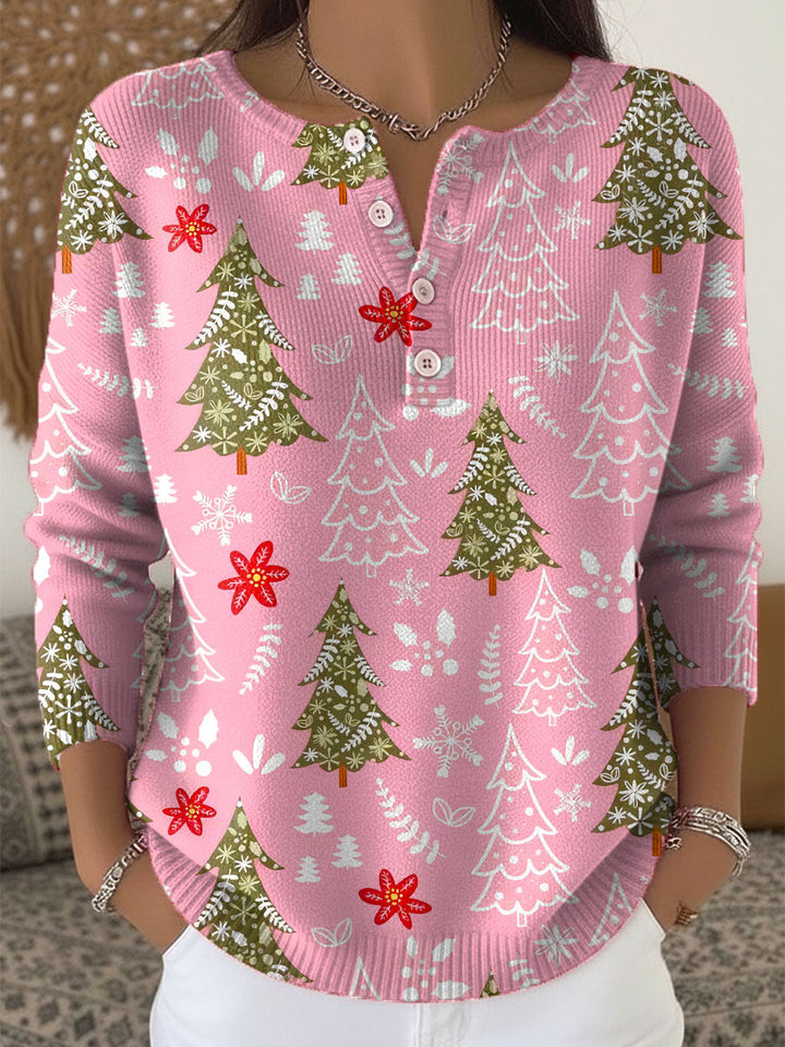 Melanie | Christmas Jumper with Buttons
