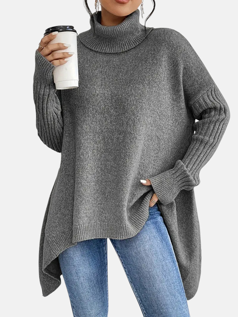 Brigitte | Long turtle neck sweater