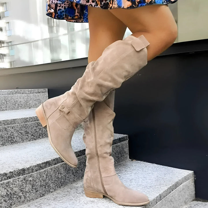 Bold Suede Boots