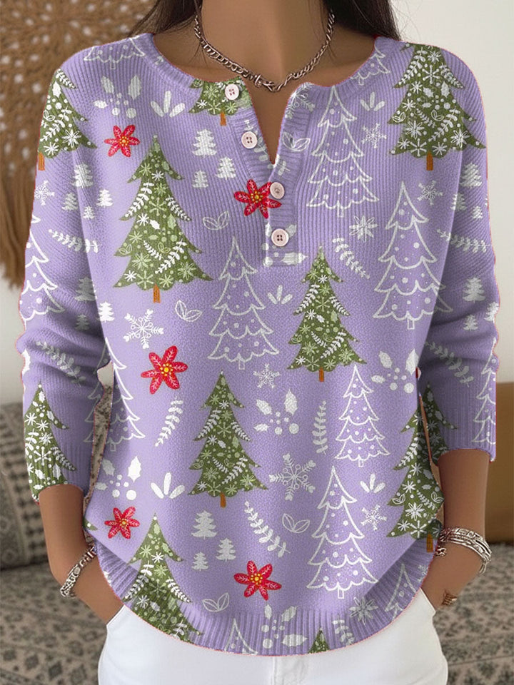 Melanie | Christmas Jumper with Buttons