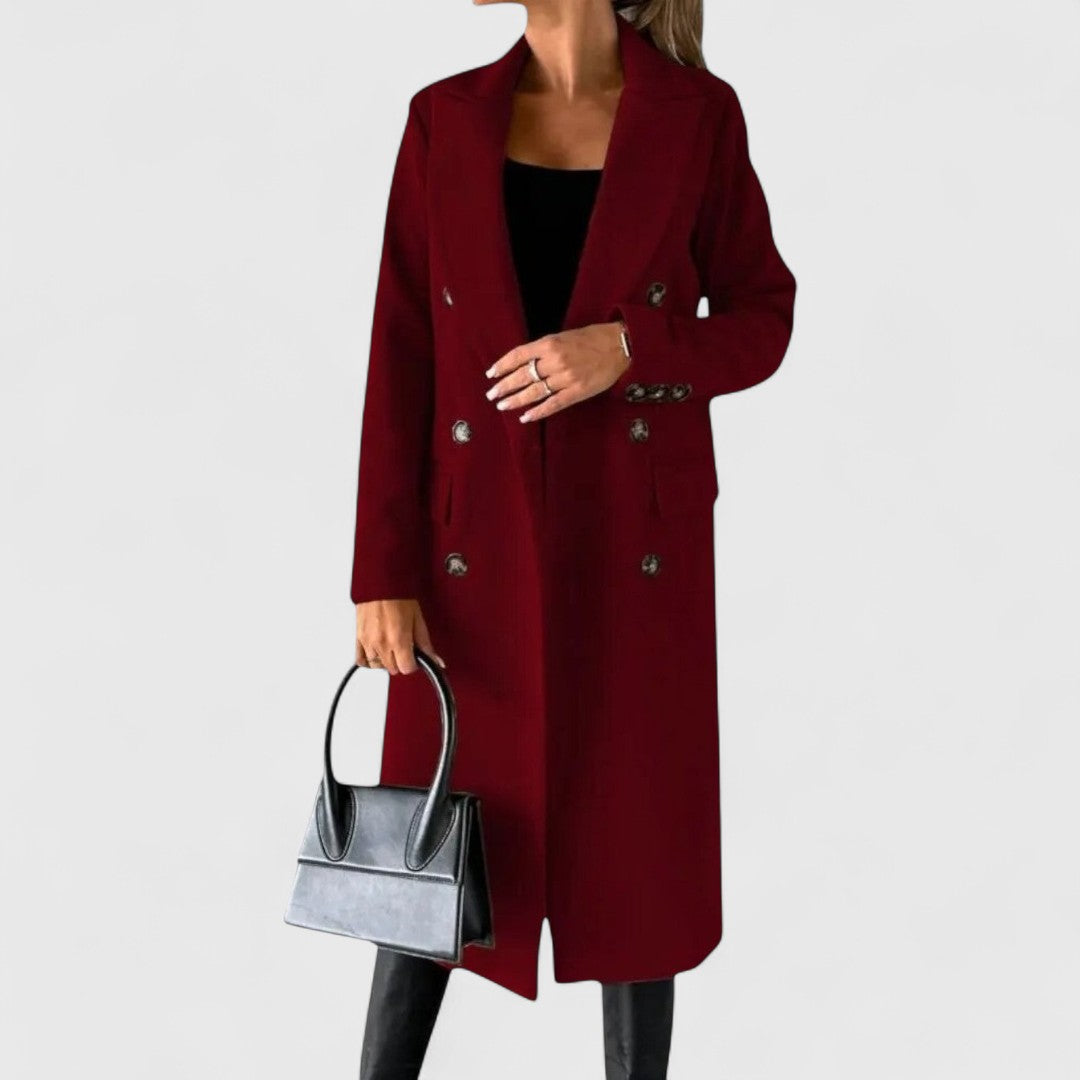 Hazel | Elegant Longline Coat