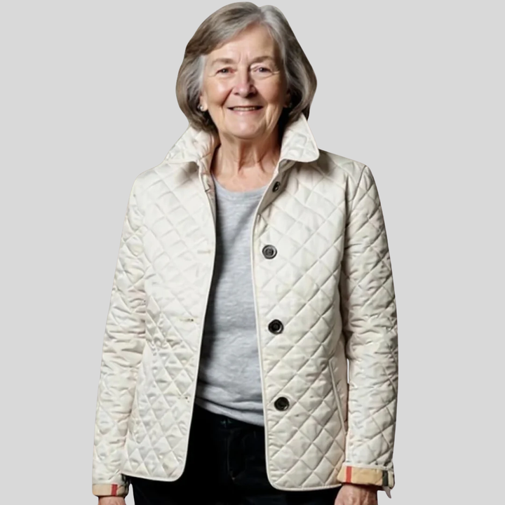 Diana | Casual Quilted Jacket with Turned-Down Collar