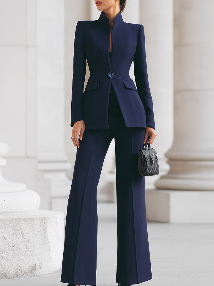 Frosina | Elegant Blazer & Pants Suit Set