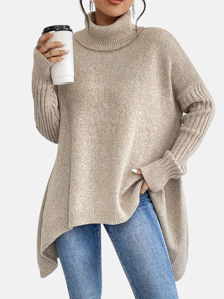 Brigitte | Long turtle neck sweater