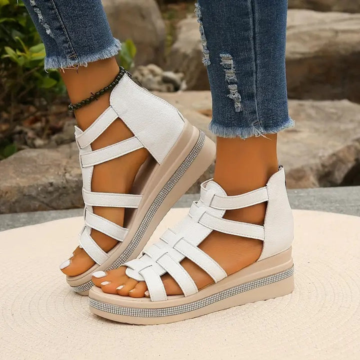 Chloe | Elegant Wedge Sandals