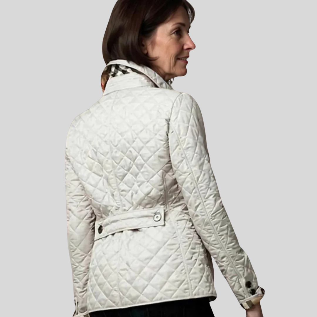 Diana | Casual Quilted Jacket with Turned-Down Collar