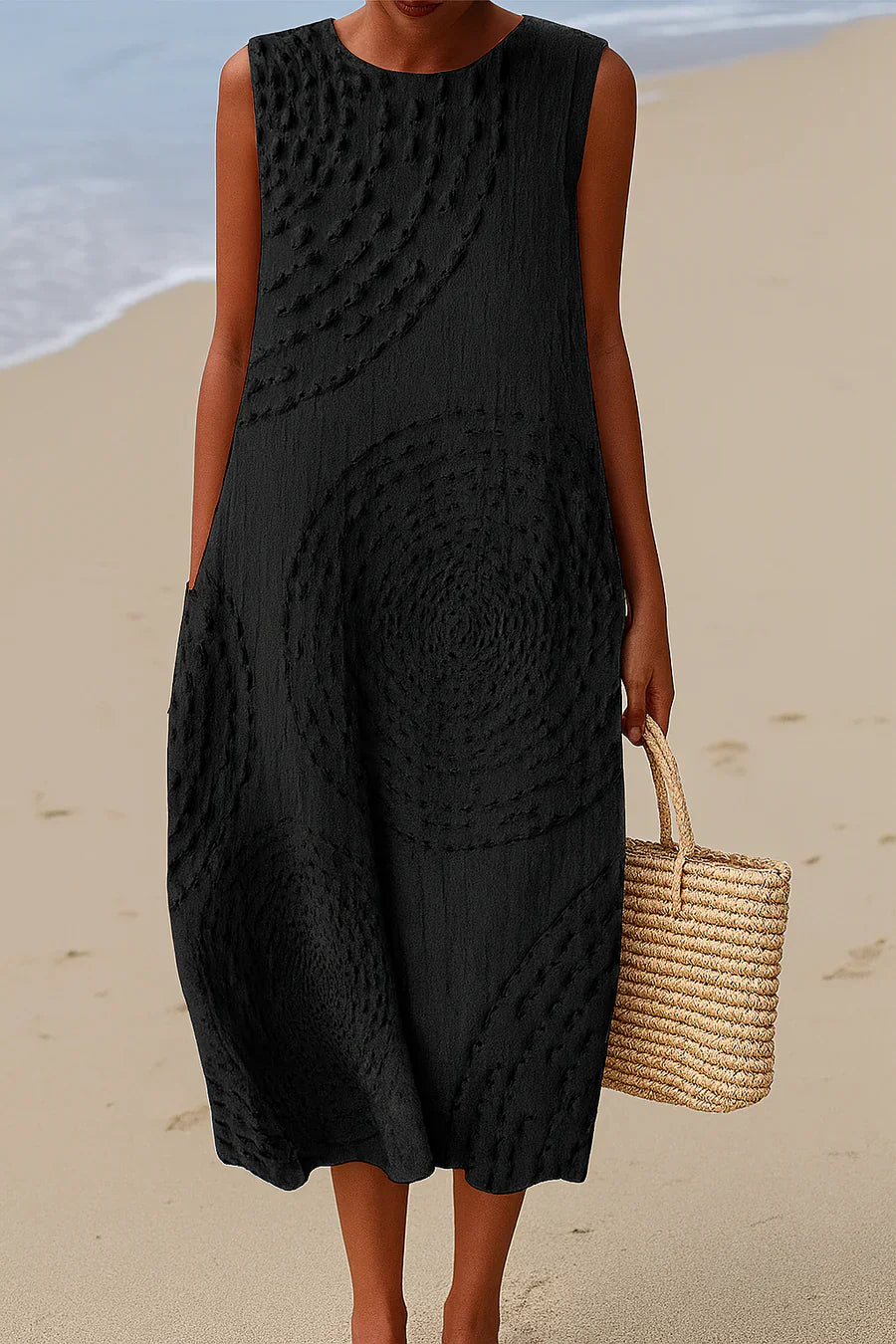 Elara | Casual Dress With Mouloosprint