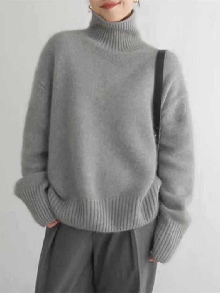 Isabella | High Collar made of Cashmere
