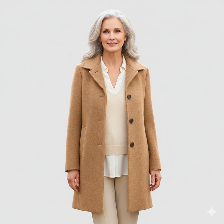 Claire | Classic Wool Blend Coat