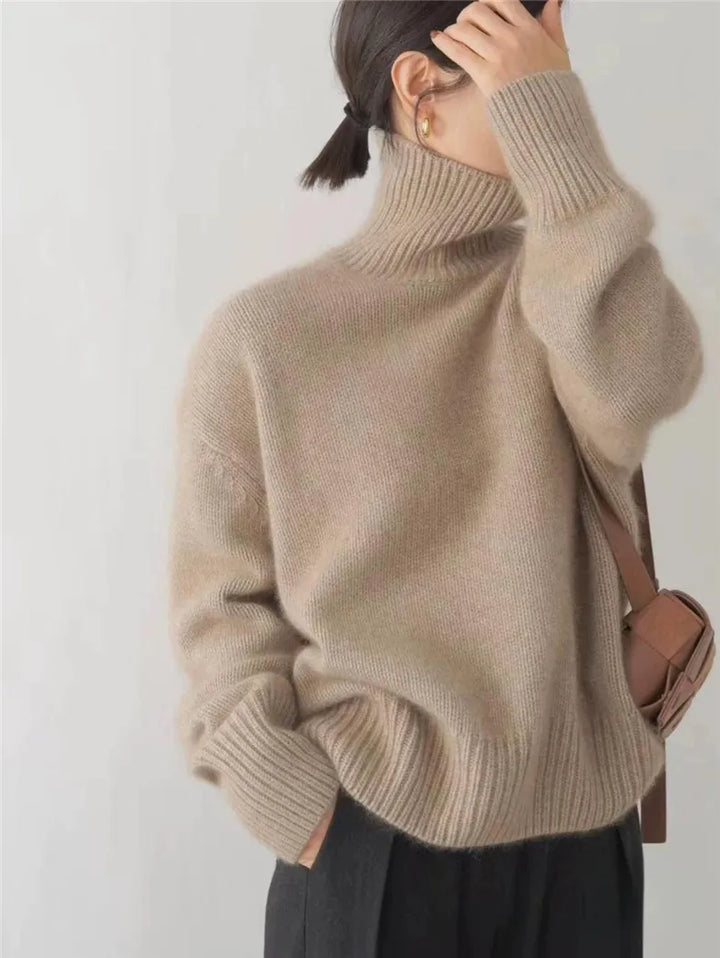 Isabella | High Collar made of Cashmere