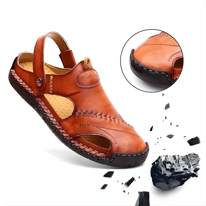 Paula | Orthopedic Leather Sandals