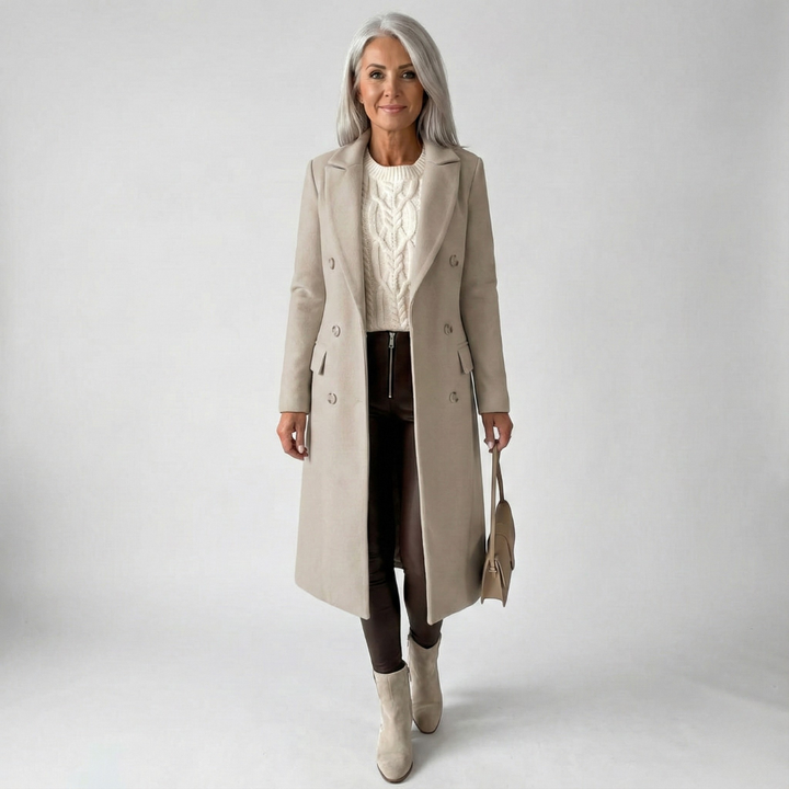 Hazel | Elegant Longline Coat