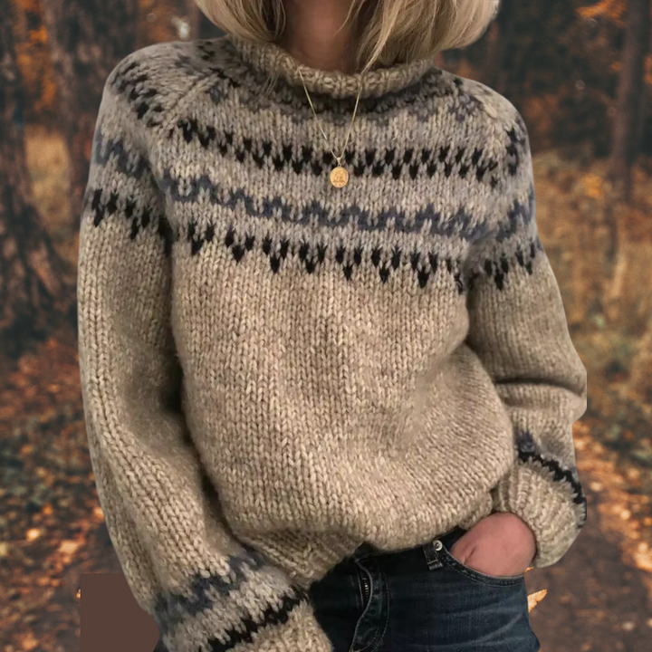 Astrid | Women's Nordic knitted Jumper