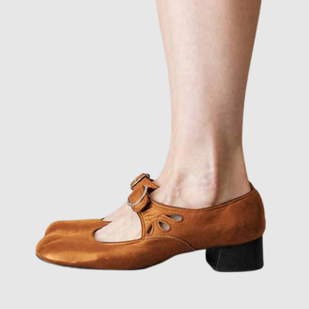 Daisy | Leather Mary Jane