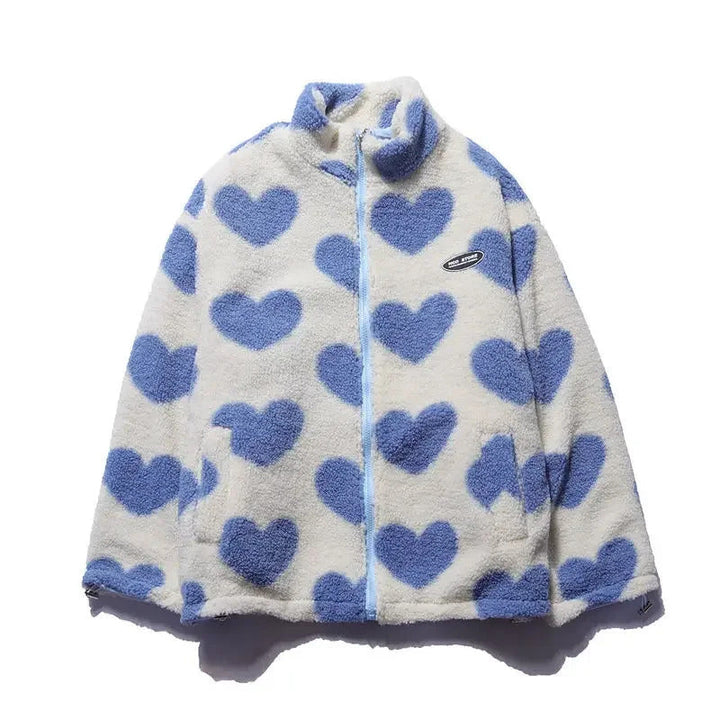 Arabella | Soft Reversible Heart Jacket