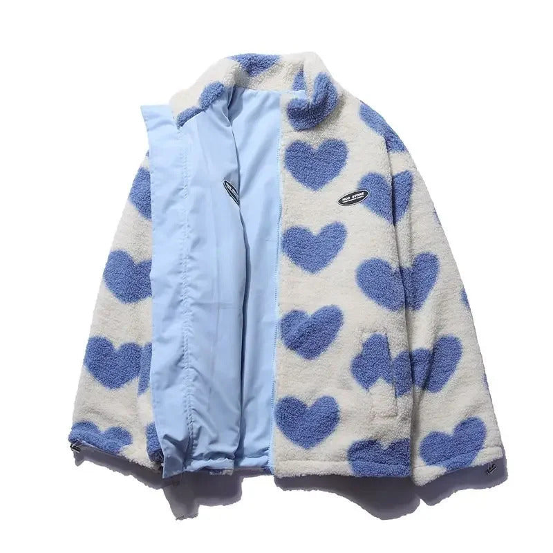 Arabella | Soft Reversible Heart Jacket