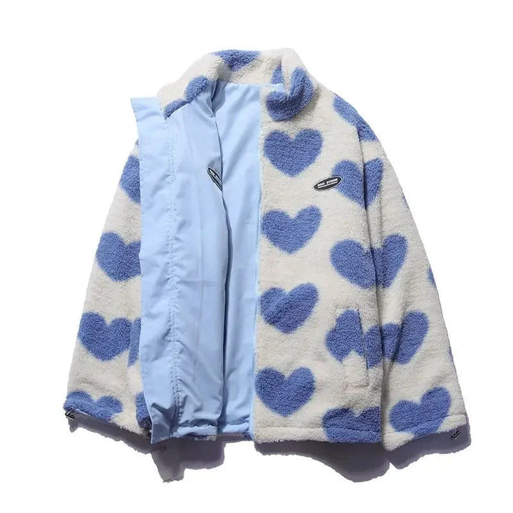 Arabella | Soft Reversible Heart Jacket