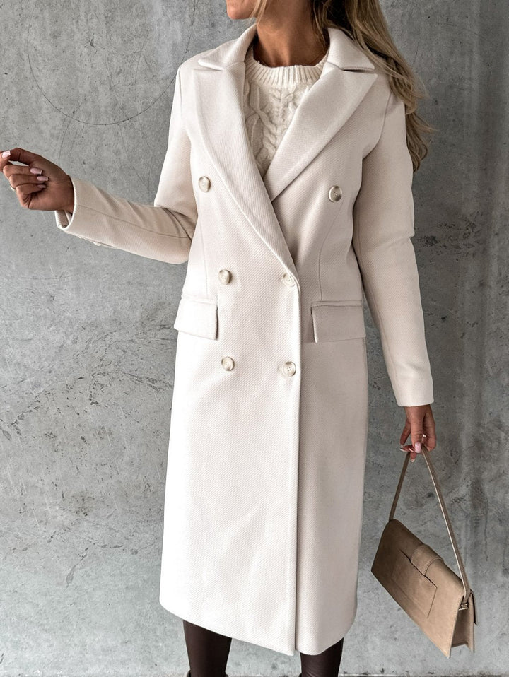 Averra | Classic Elegant Long Coat