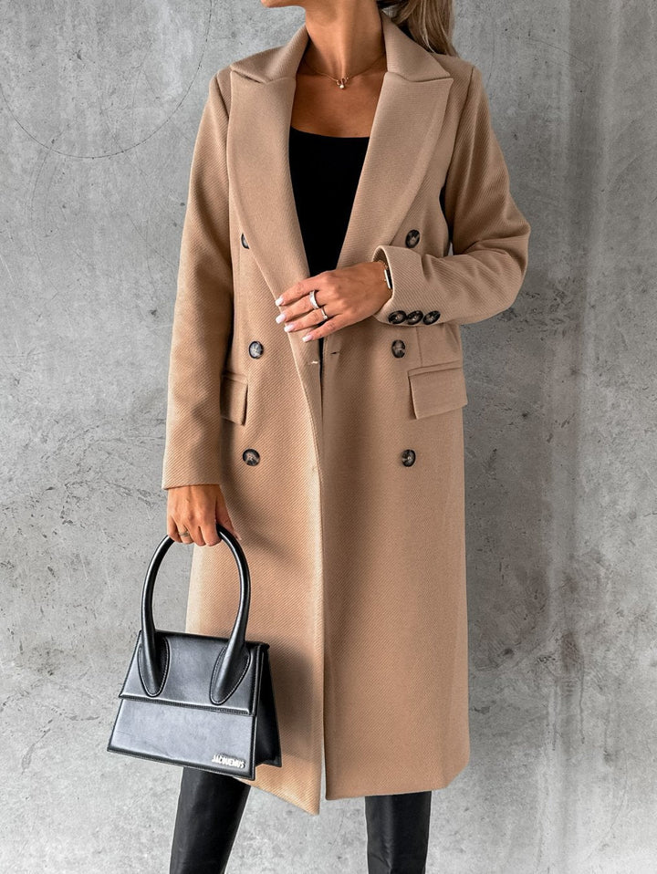 Averra | Classic Elegant Long Coat