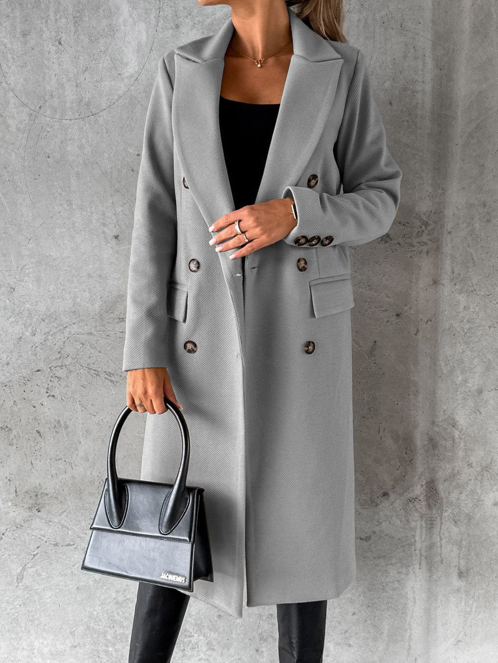 Averra | Classic Elegant Long Coat