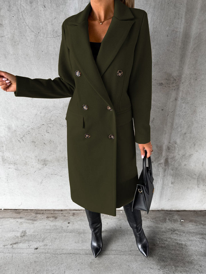 Averra | Classic Elegant Long Coat