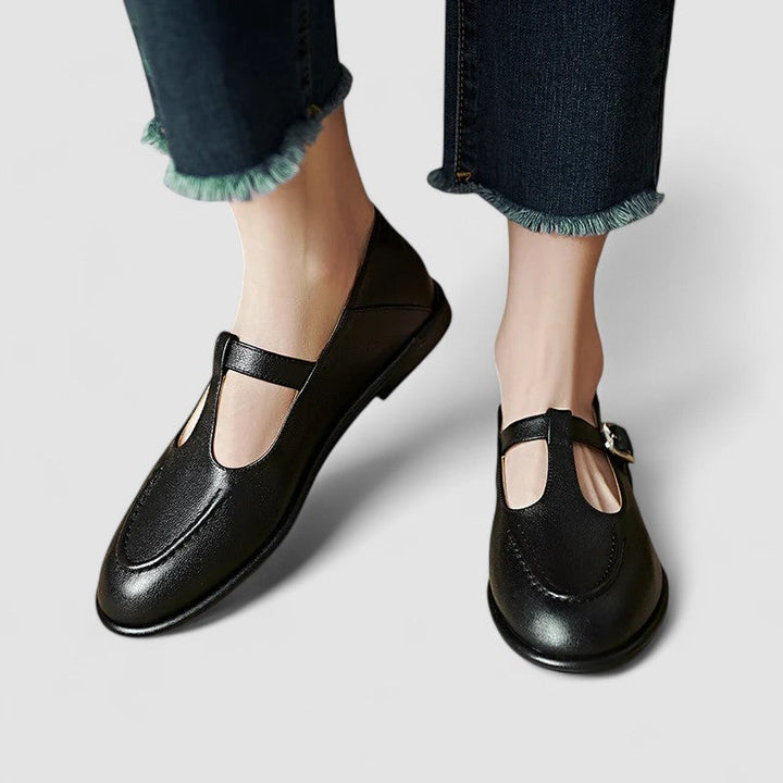 Camila | Low-heeled orthopedic Mary Jane shoes