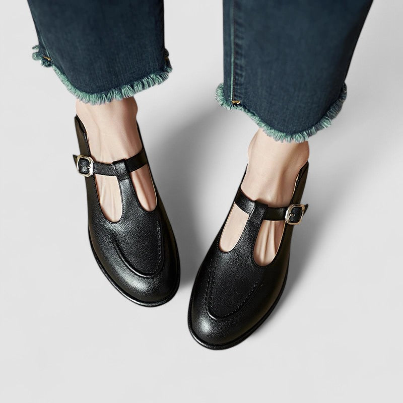 Camila | Low-heeled orthopedic Mary Jane shoes