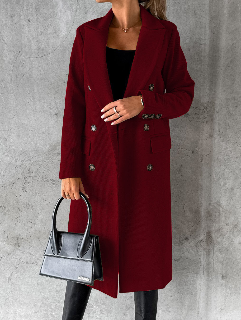 Averra | Classic Elegant Long Coat