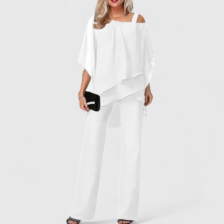 Lorraine | Elegant Two-Piece Pant Set
