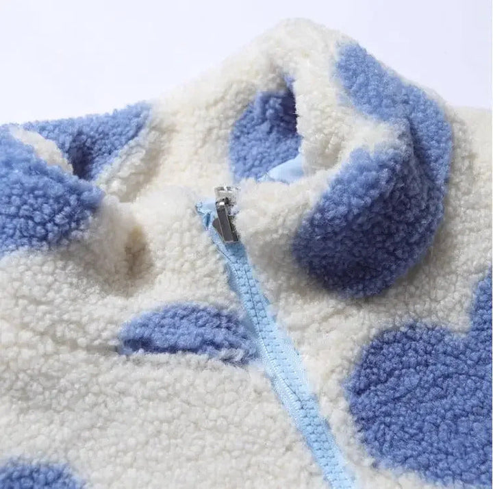 Arabella | Soft Reversible Heart Jacket