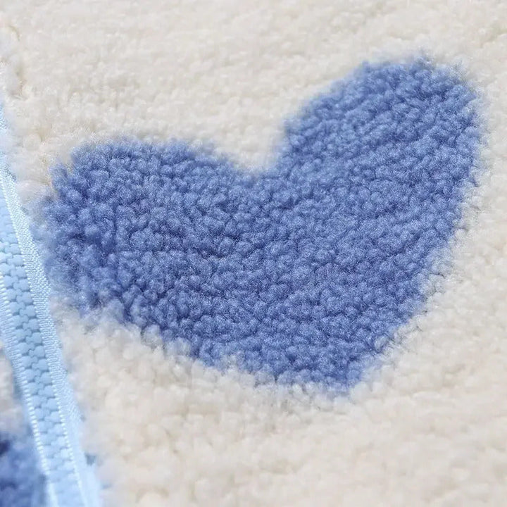 Arabella | Soft Reversible Heart Jacket