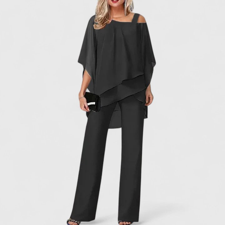 Lorraine | Elegant Two-Piece Pant Set