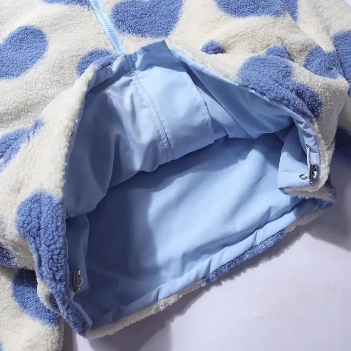 Arabella | Soft Reversible Heart Jacket