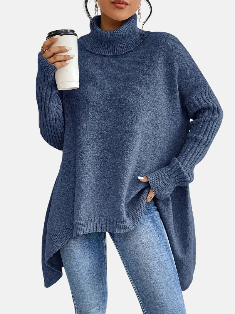 Brigitte | Long turtle neck sweater