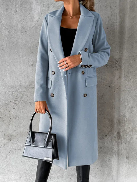 Averra | Classic Elegant Long Coat