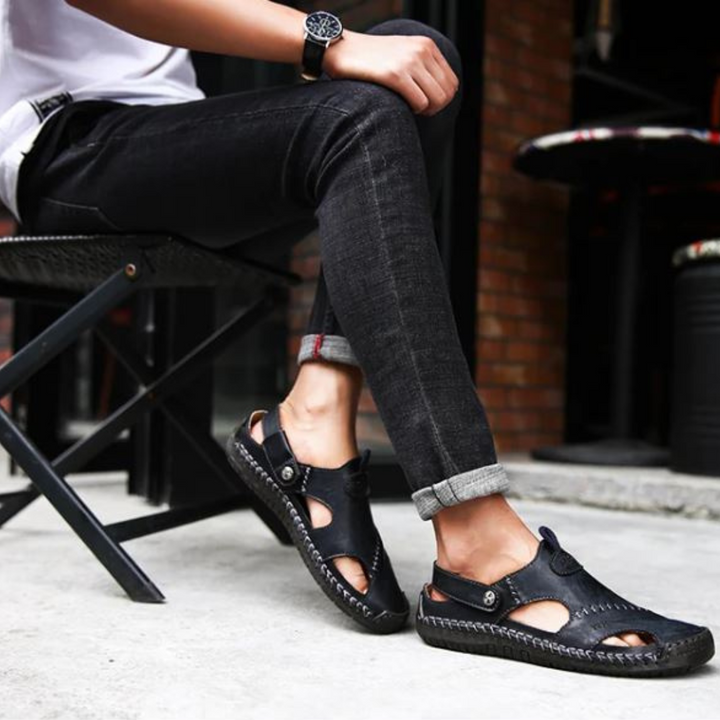 Paula | Orthopedic Leather Sandals