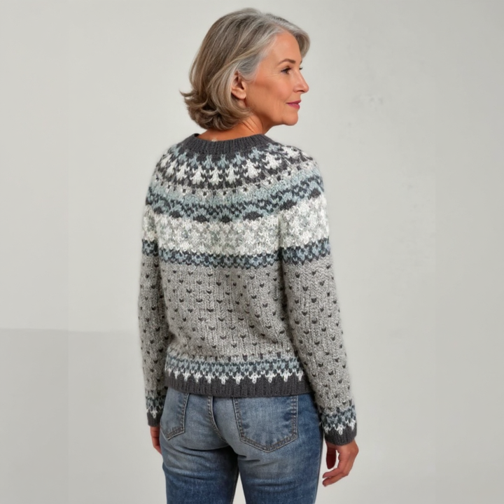 Amelia | Vintage Handcrafted Icelandic Jumper