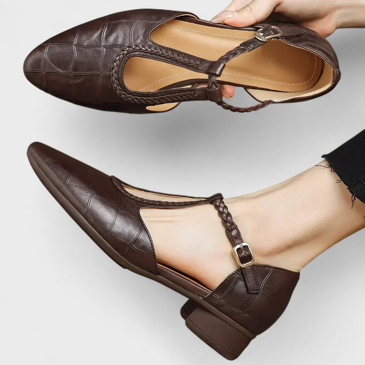 Elena | Orthopedic leather shoes