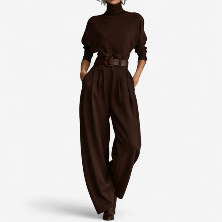Doris | Jumpsuit with high collar