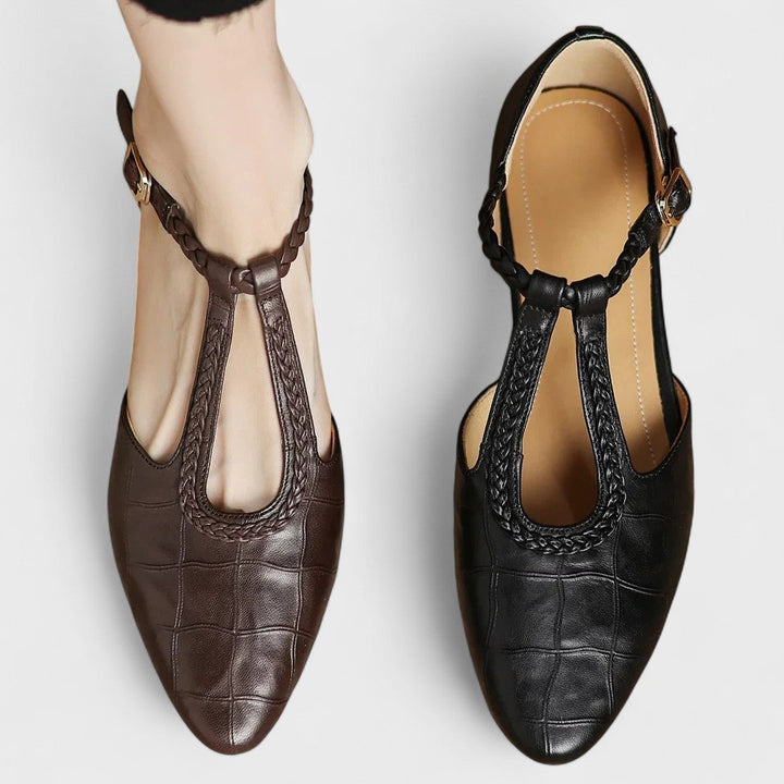 Elena | Orthopedic leather shoes